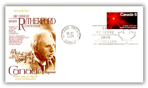 6A534  - 1971 6c Ernest Rutherford