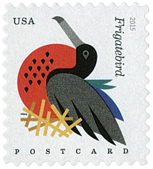 4994 - 2015 35c Coastal Birds: Frigatebird