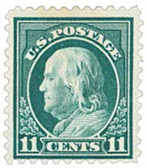 511  - 1917 11c Franklin, light green