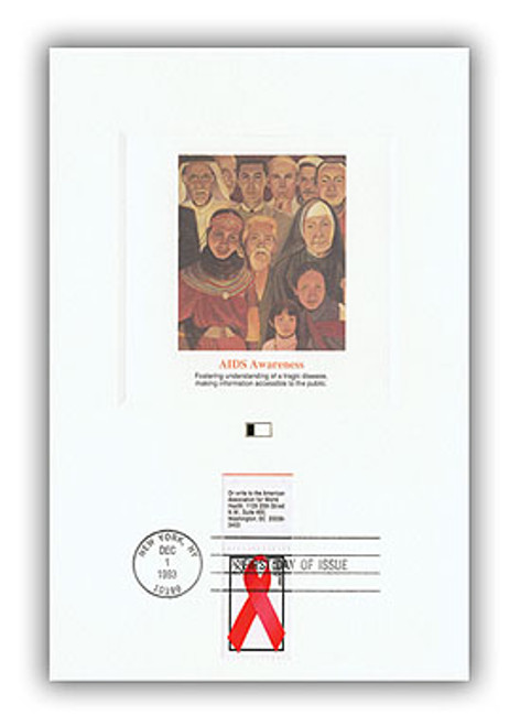 4901746  - 1993 AIDS World Health Proofcard