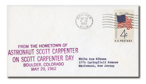 AC316  - 05/29/1962 USA, Astronaut Scott Carpenter Hometown