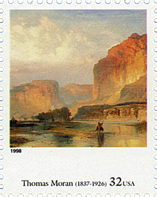 3236l  - 1998 32c Four Centuries of American Art: Thomas Moran