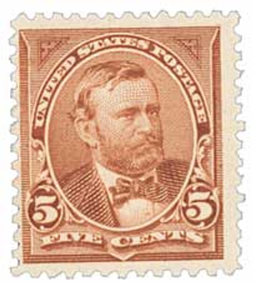 255  - 1894 5c Grant, unwatermarked