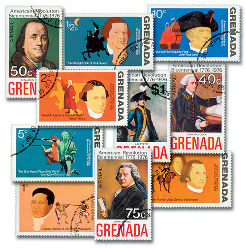 M5544  - Grenada Bicentennial Stamps, 10v