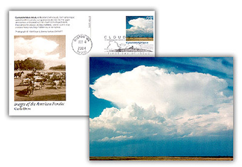 UX425  - 2004 23c Cumulonimbus Incus PC FDC