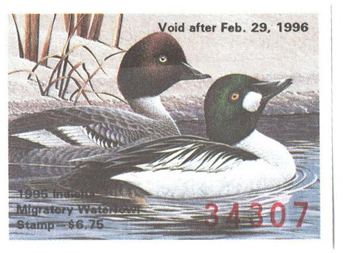 SDIN20  - 1995 Indiana State Duck Stamp