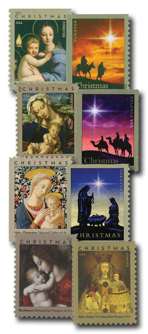 4570/5525  - 2010s Traditional Christmas Collection, 8 stamps