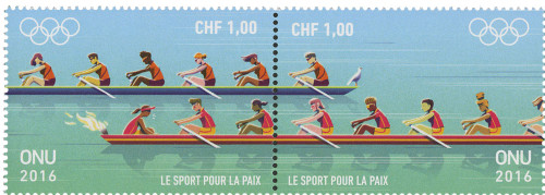 UNG621-22  - 2016 1fr Rowers-Sport for Peace 2v
