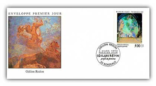 AC90003  - 1990 Redon First Day Cover