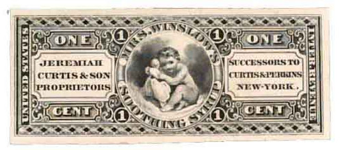 RS66P4  - 1864 Jeremiah Curtis & Son, 1c black, proof on card