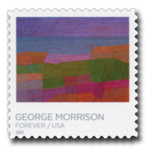 5690  - 2022 First-Class Forever Stamp - Paintings by George Morrison: Lake Superior Landscape