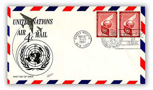 8C5  - 1957 4c Air Letter Sheet 1961