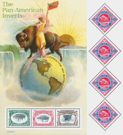 3505  - 2001 Pan American Inverts and Buffalo