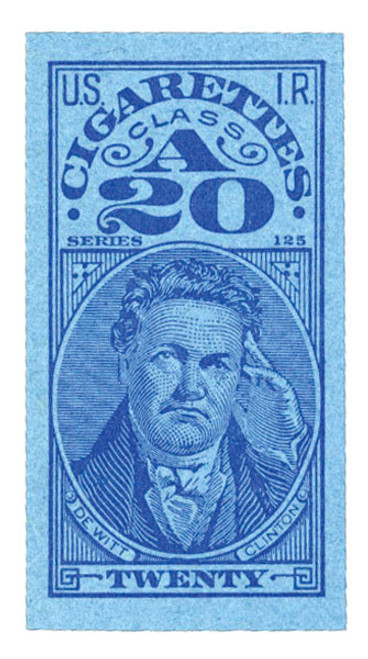 TA404b  - 1955, 20 Cigarette Tax Revenue Stamps - Class A, Series 125