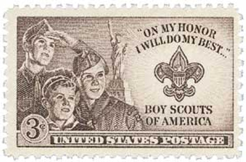 995  - 1950 3c Boy Scouts of America