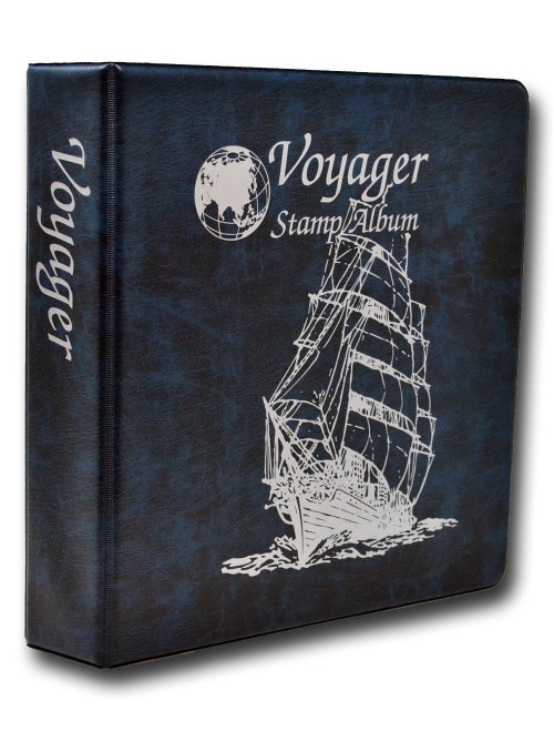 ES380  - Mystic's Worldwide Voyage Collection Binder, 3-Ring 11 x 11 1/2