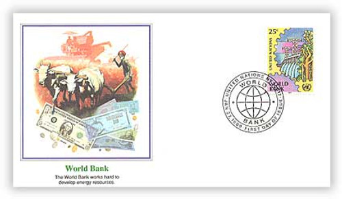 8A546  - 1989 UNFD 25c World Bank
