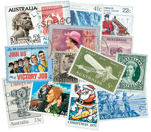 M5958  - Australia 800 stamps used