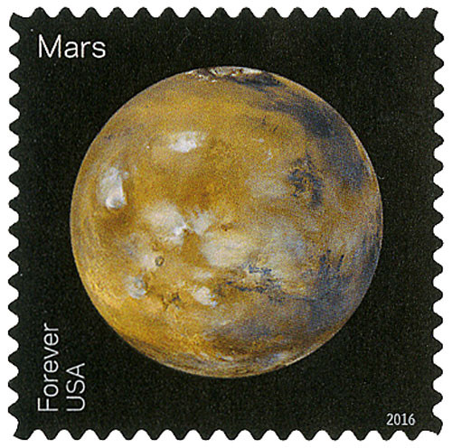 5072 - 2016 First-Class Forever Stamp - Views of Our Planets: Mars