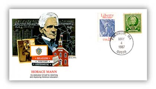 81898  - 1987 Horace Mann/Shapers of Am. Liberty