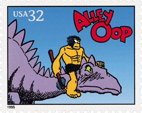 3000n  - 1995 32c Comic Strip Classics: Alley Oop