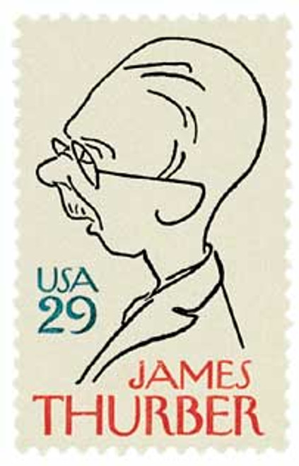 2862  - 1994 29c Literary Arts: James Thurber