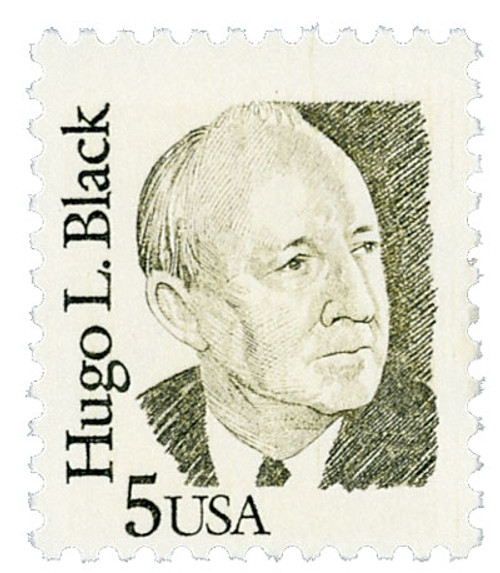 2172  - 1986 5c Great Americans: Hugo L. Black