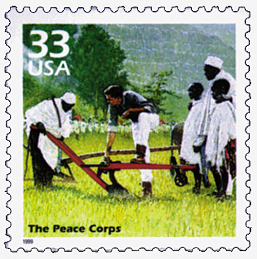 3188f  - 1999 33c Celebrate the Century - 1960s: The Peace Corps