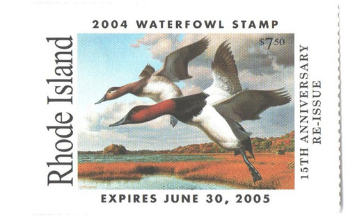 SDRI16  - 2004 Rhode Island State Duck Stamp