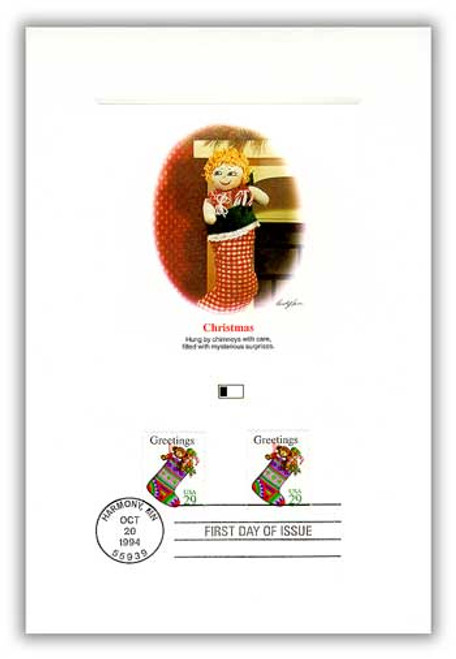 4903129 - 1994 Christmas Stocking Bklt/Sheet Combo PFCD