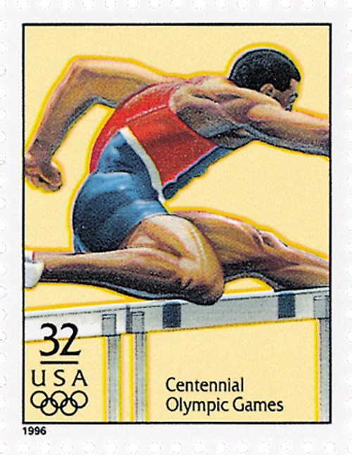 3068p  - 1996 32c Olympic Games: Men's Hurdles