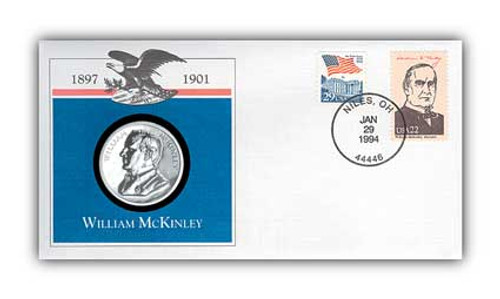 97831  - 1993 William McKinley Platinum Plated PNC