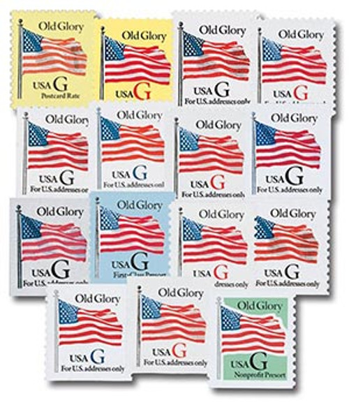 2879-2893  - 1994-95 Old Glory, set of 15 stamps