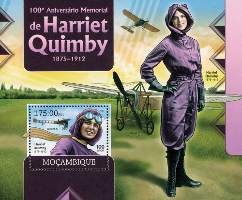 M12150  - 2012 $175 Harriet Quimby s/s of 1