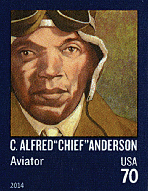 4879a  - 2014 70c Imperf C. Alfred Anderson