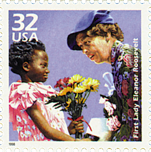 3185d  - 1998 32c Celebrate the Century - 1930s: Eleanor Roosevelt