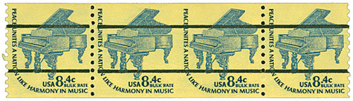 1615Ce  - 1978 8.4c Grand Piano, Error