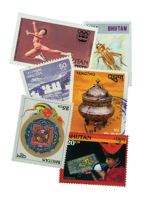 M3103  - Bhutan, 50 stamps