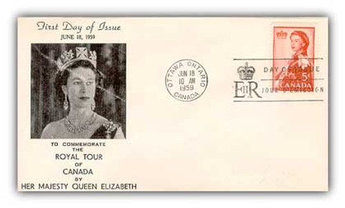 6A386  - 1959 5c Royal Visit