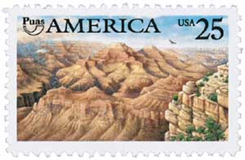 2512  - 1990 25c Grand Canyon