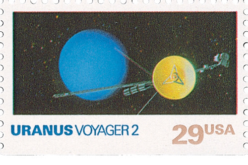 2574 - 1991 29c Space Exploration: Saturn - Mystic Stamp Company