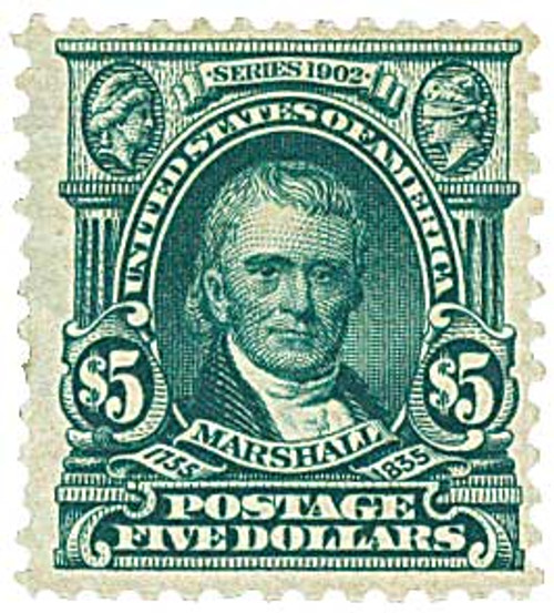 313  - 1903 $5 Marshall, dark green