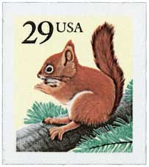 2489  - 1993 29c Red Squirrel