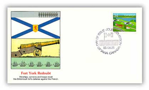 6A1058  - 1985 34c York Redoubt