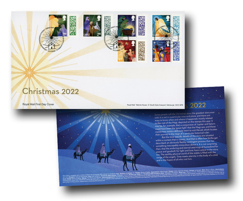 MCV093  - 2022 Great Britain Christmas 2022 FDC