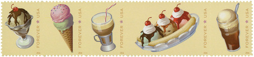 5093-97  - 2016 First-Class Forever Stamp - Soda Fountain Favorites