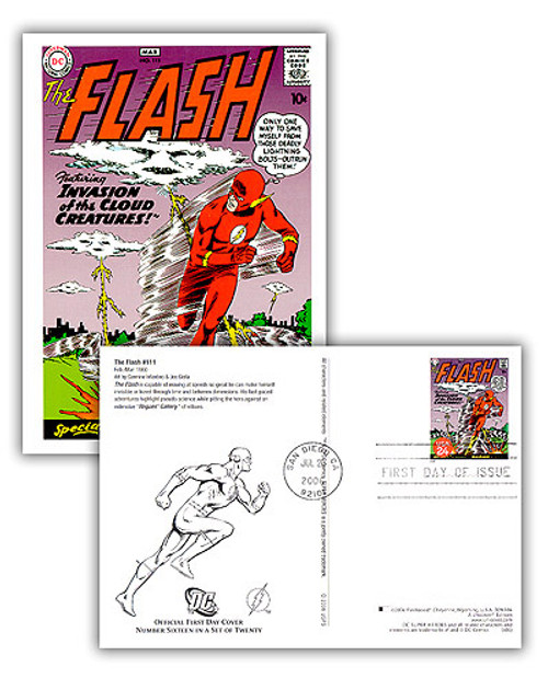 UX468  - 2006 The Flash (Cover) PC FDC