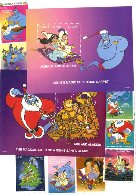 MDS437  - Sierra Leone 1997 Christmas: "Aladdin"