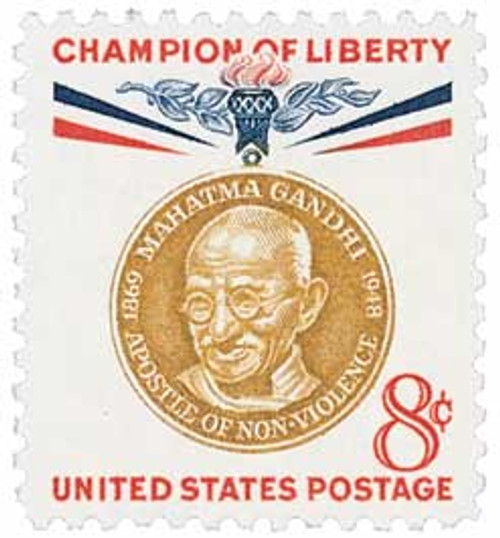 1175  - 1961 8c Champions of Liberty: Mahatma Gandhi