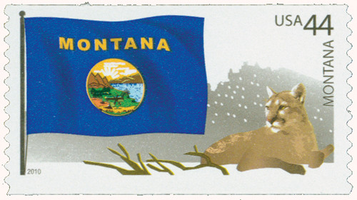 4304  - 2010 44c Flags of Our Nation: Montana